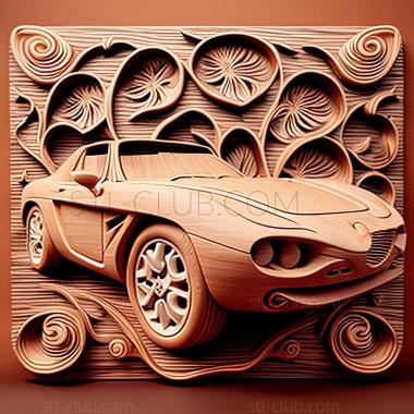 3D model Alfa Romeo Spider (STL)